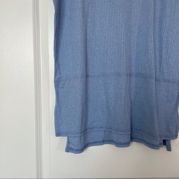 American Eagle Oversized Ribbed Jegging Tunic Tee - Picture 3 of 6